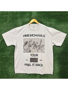 Nine Inch Nails Peel It Back Tour NIN Rock Band T-Shirt Size Extra Large